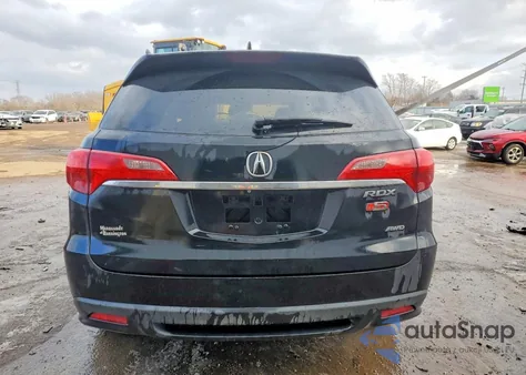 2014 Acura Rdx Technology z USA, uszkodzony, nr VIN 5J8TB4H52EL014701